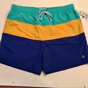 Penguin Swim Trunk Bathing Suit XXL